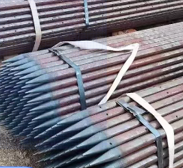 莆田超前小导管预埋钢管出尖打孔焊倒刺无缝焊管厂